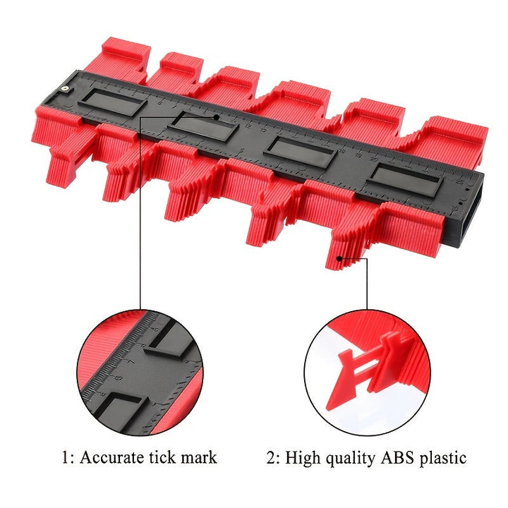 Contour Gauge Adjustable Lock-Precisely Copy Irregular Shape Duplicator Image 12