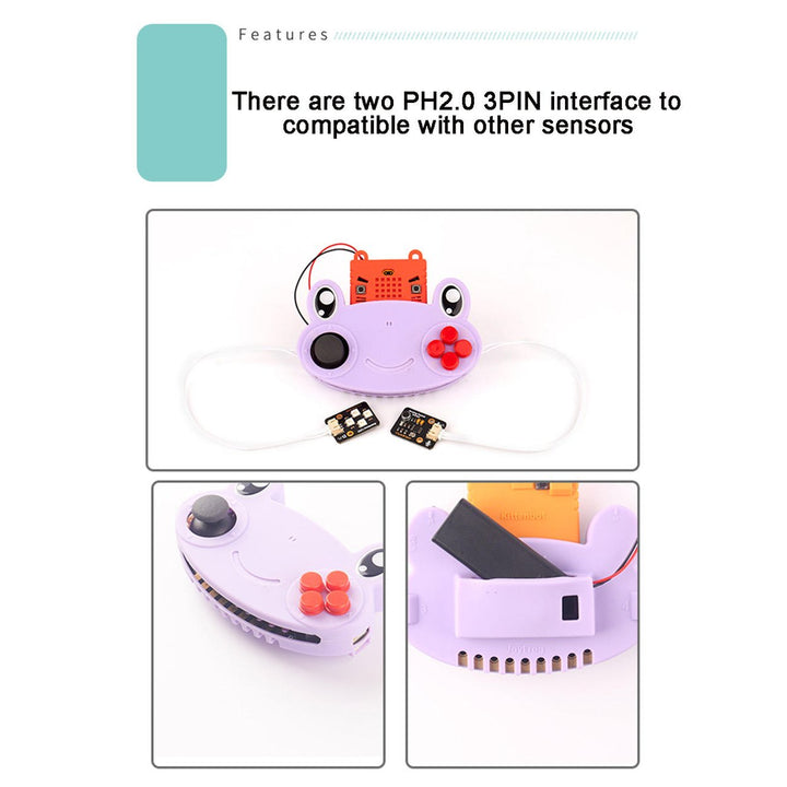 Control Stick IR Remote Controller Compatible Micro:bit Scratch 1.3/2.0/3.0 Kittenblock Image 3