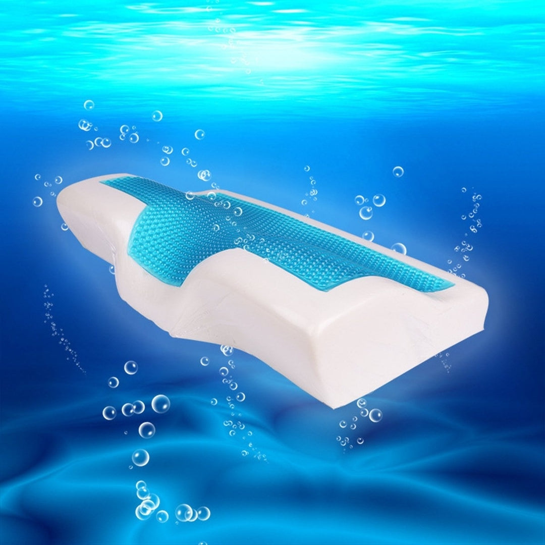 Cooling Gel Anti-snore Pillow Ergonomic Memory Foam Image 2