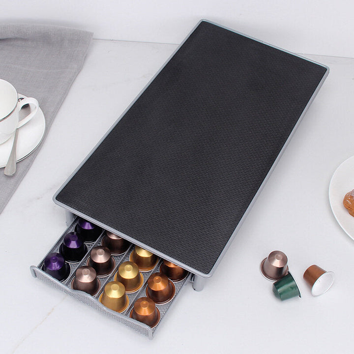 Coffee Capsule Holder Drawer Storage Desktop Organizer Image 3