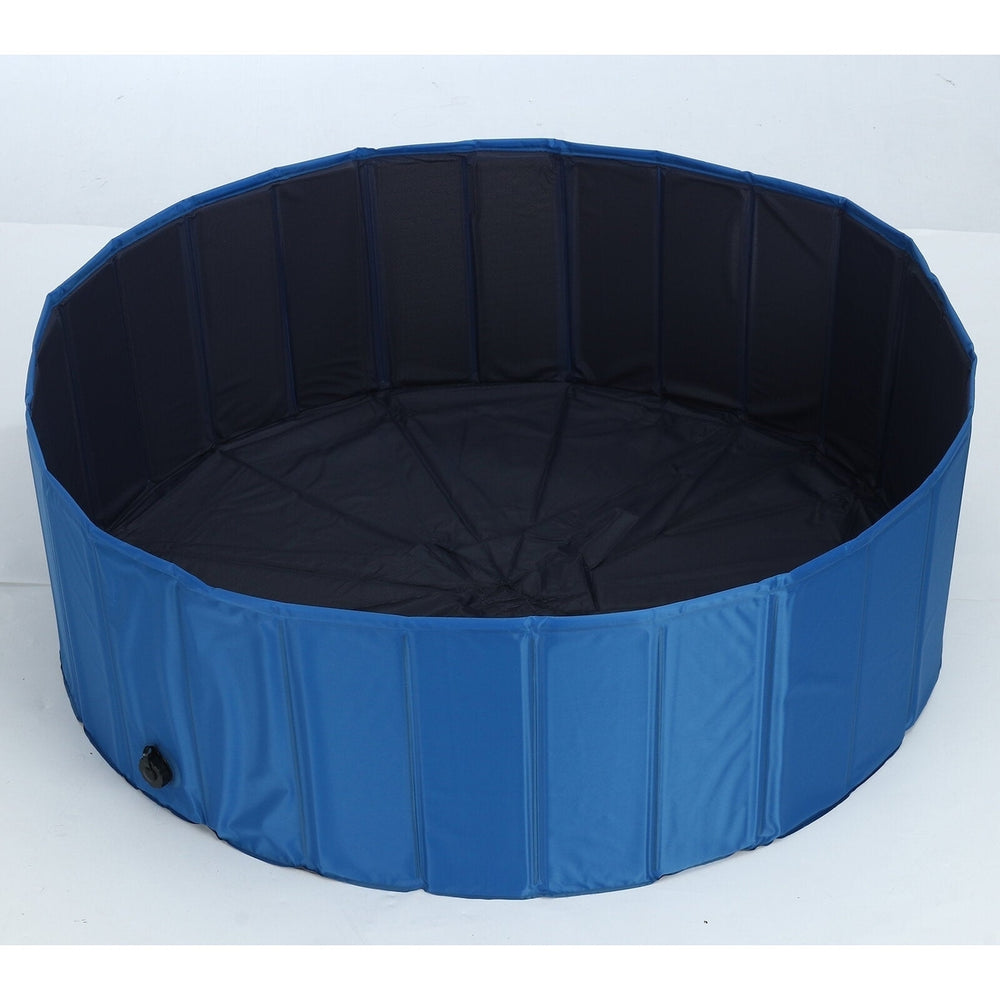 Collapsible Portable Pet Bath Pool Kids And Pets Friendly Material Easy Assembly Suitable for Kids, Cats, Dogs or Other Image 2