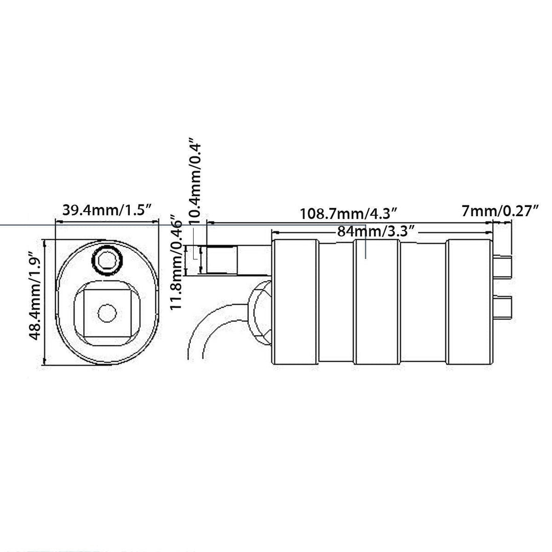 DC 12V Pump Solar Brushless Magnetic Submersible Water Pump 5M 1000L/H Fish Pond Garden Boat Image 8