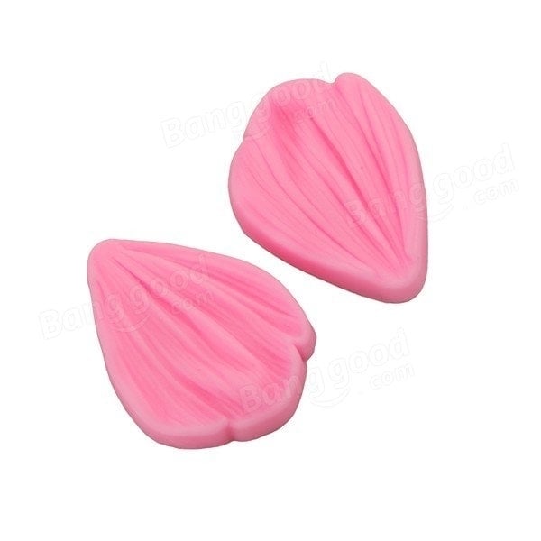 Daisy Flower Petal Fondant Cake Baking Mold Soap Chocolate Silicone Mould 2PCS Image 4