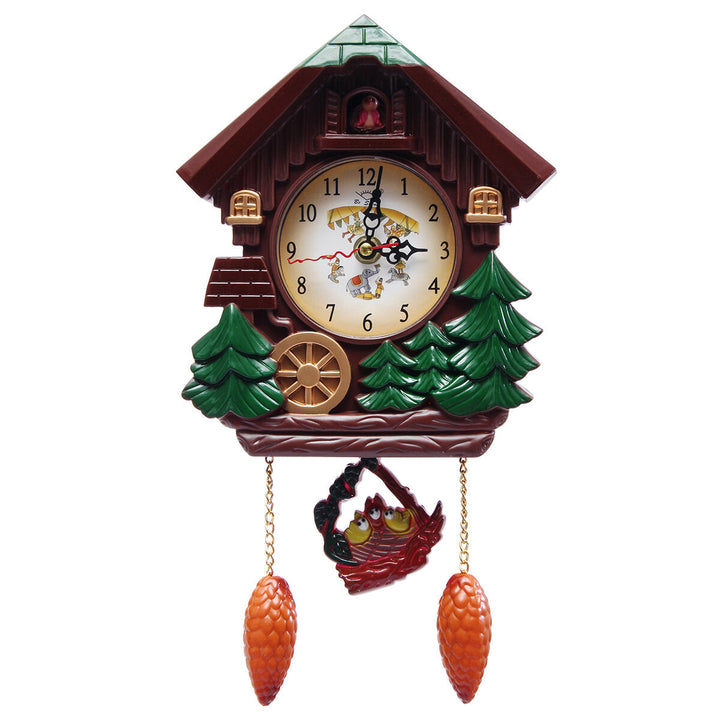 Cuckoo Clock Living Room Bird Alarm Toys Modern Brief Children Decorations Image 1