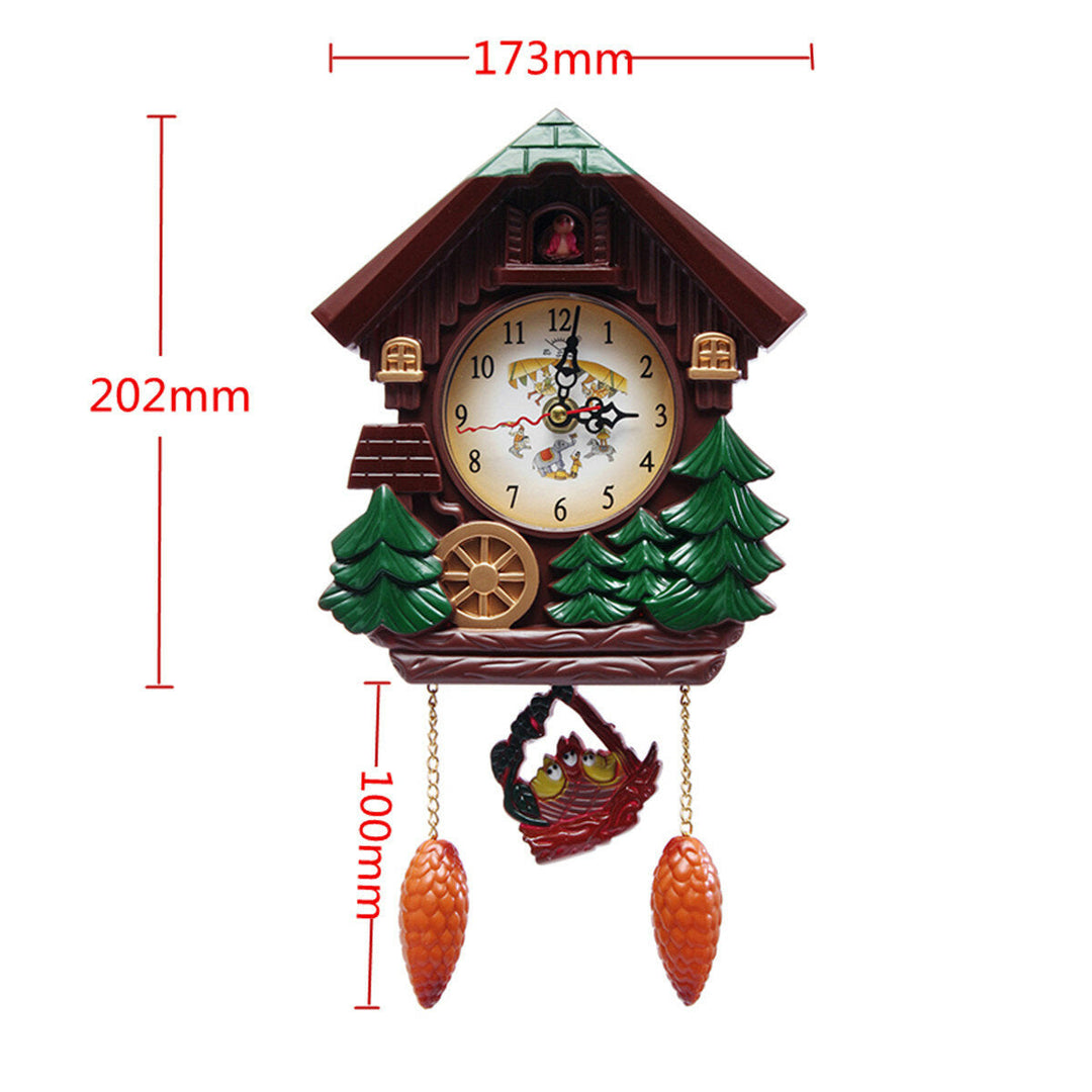 Cuckoo Clock Living Room Bird Alarm Toys Modern Brief Children Decorations Image 4