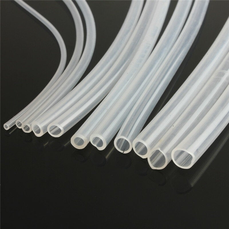 Clear Food Translucent Food Grade Silicone Feed Tube Approved Milk Hose Pipe Soft Rubber Image 1