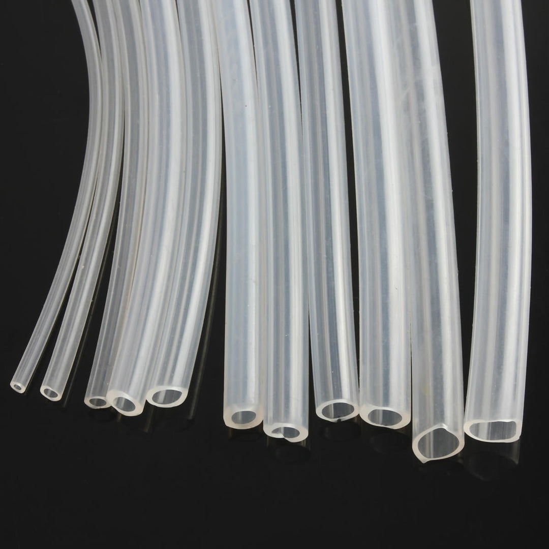 Clear Food Translucent Food Grade Silicone Feed Tube Approved Milk Hose Pipe Soft Rubber Image 2