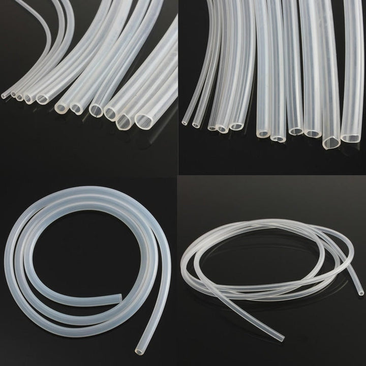 Clear Food Translucent Food Grade Silicone Feed Tube Approved Milk Hose Pipe Soft Rubber Image 3