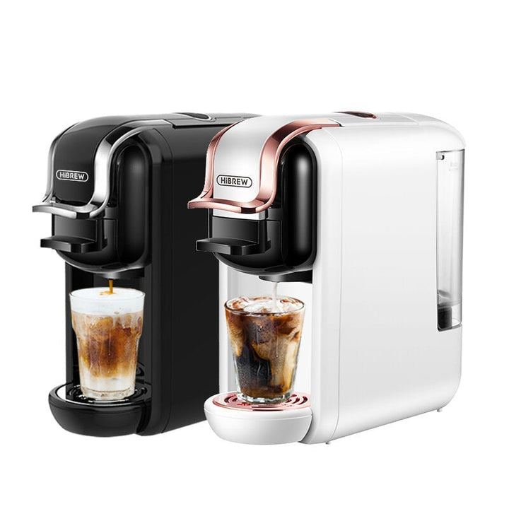 Coffee Machine Hot/Cold Brew 4in1 Multiple Capsule 19Bar DolceGusto-MilkandNexpresso Capsule ESE pod Ground Coffee Pod Image 1