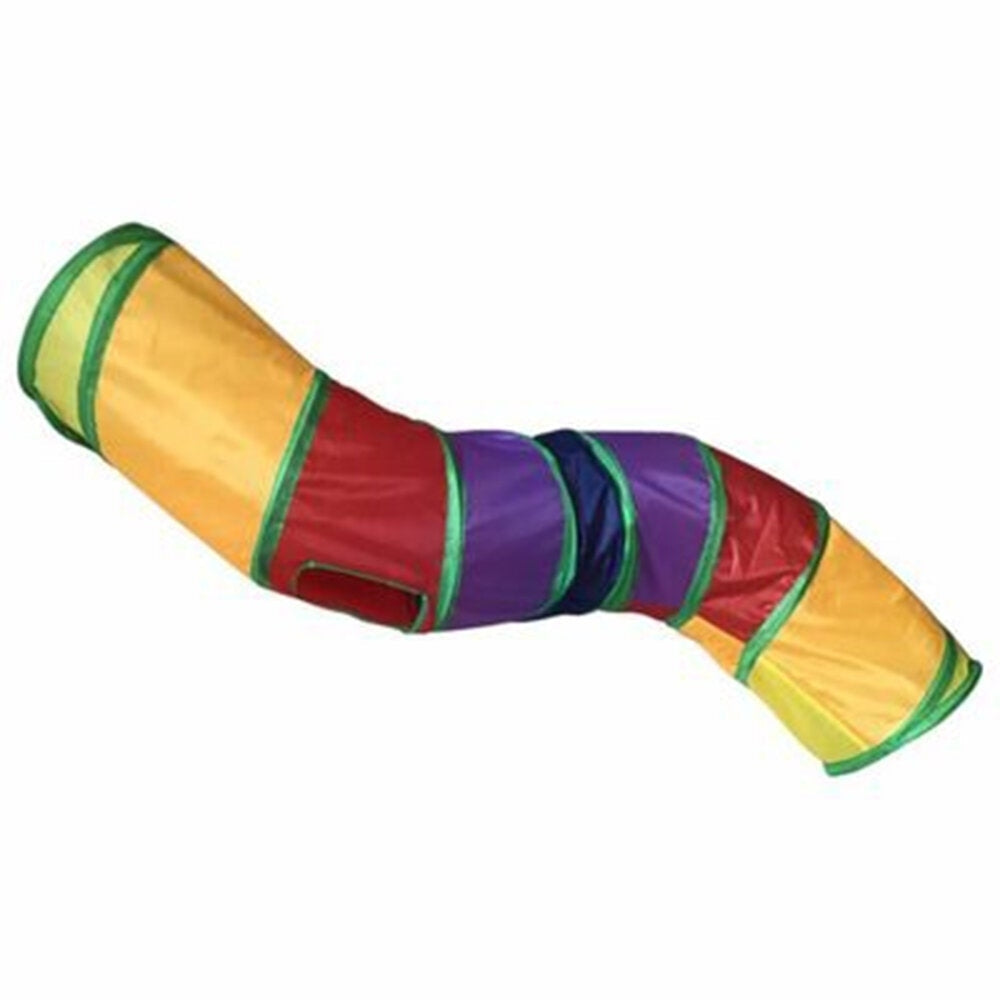 Collapsible Cat Tunnel Interactive Rabbit Tunnel Toys Indoor Pet Toys Play Tunnels for Cats Kittens Rabbits Puppies Image 5