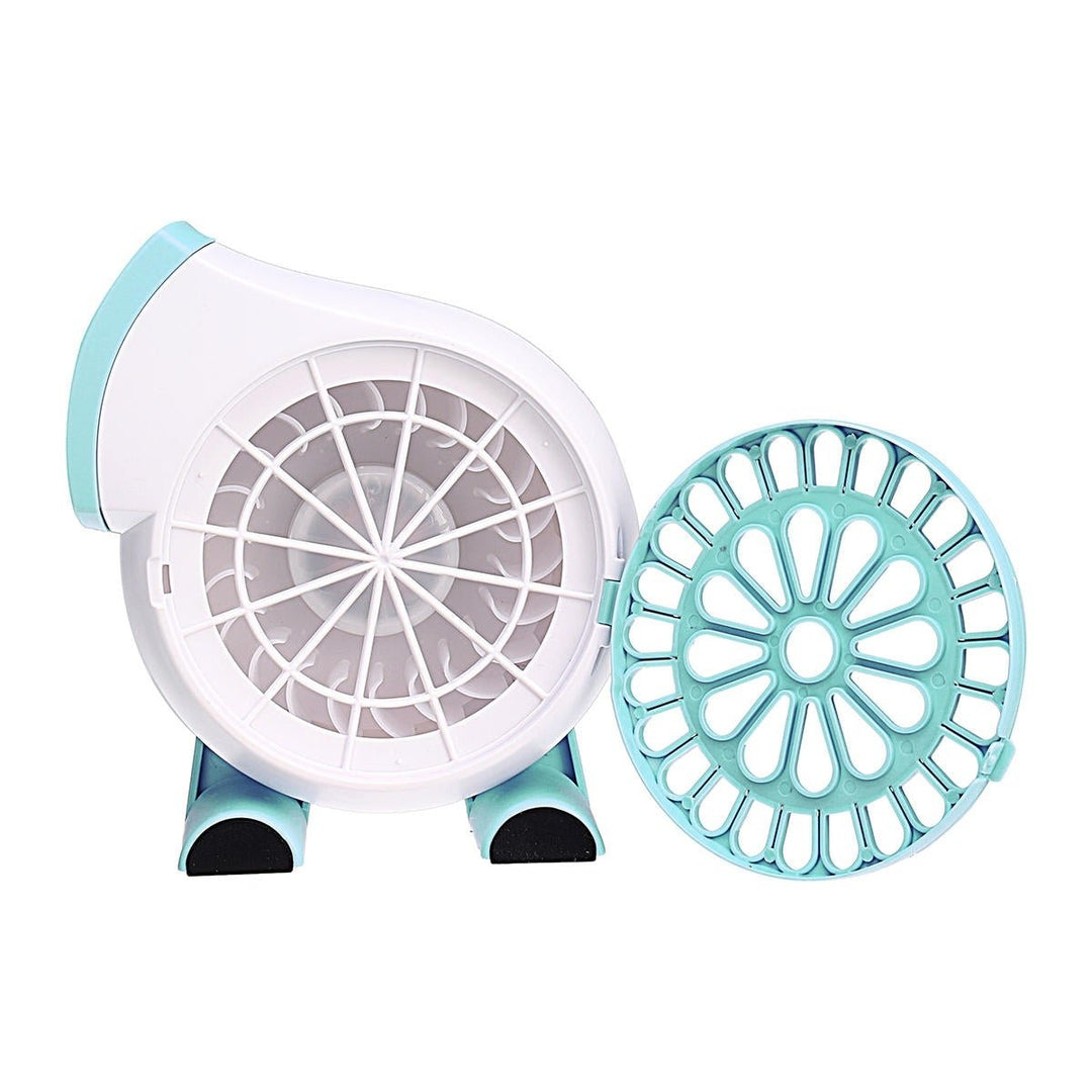 Creative Mini Fan Handheld USB Rechargeable Strong Wind Cooling Ultrathin Low Noise Summer Essentials Image 6