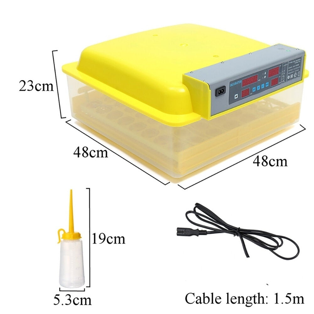 Digital 56 Egg Incubatoxicken Duck Autoxic Turning Temperature Image 2