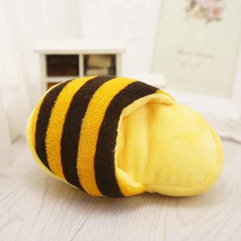 Cute Dog Toys Sound Soft Plush Slippers Pet Puppy Chew Squeaker Squeak Plush Sound Toy Pet Toys Image 6