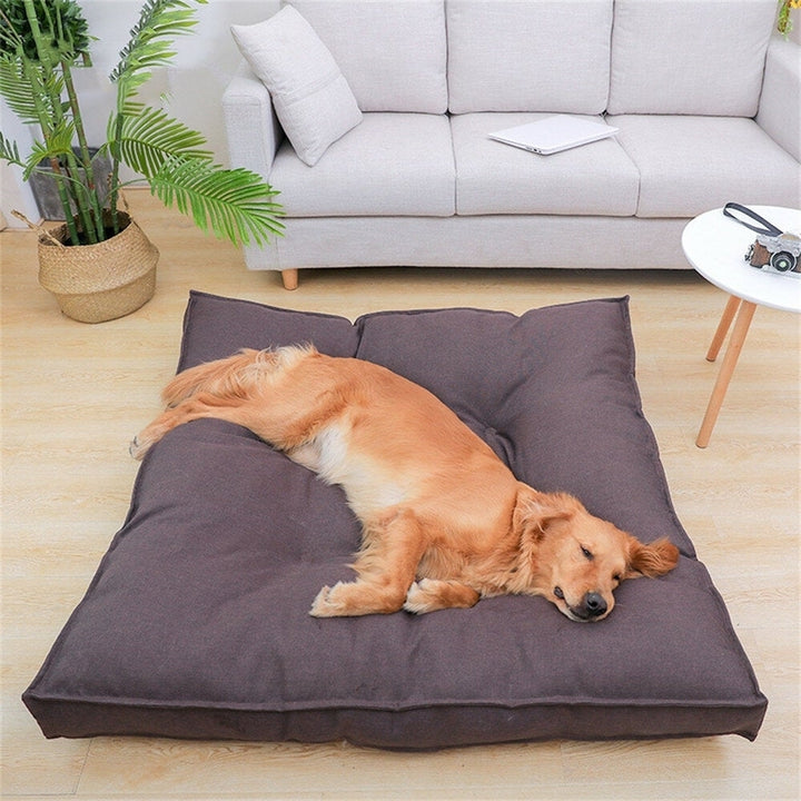 Dog Beds Pet Cat Calming Mattress Mat Cushion Soft Pad Warm Sofa Blanket Image 2