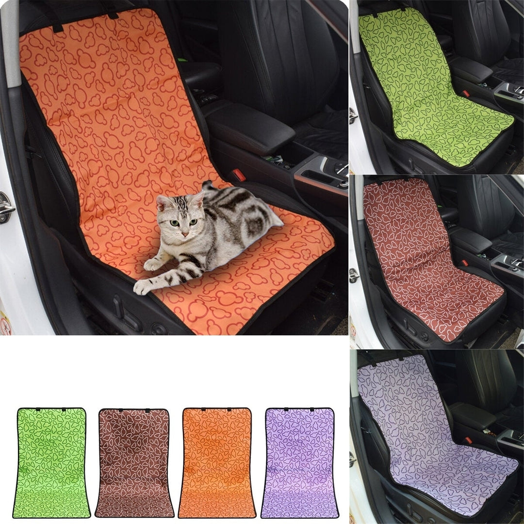 Dog Car Front Seat Cover Waterproof Pet Cat Dog Carrier Mat for Cars SUV Front Seat Cushion Protector Dog Car Cover Image 7