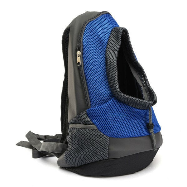 Dog Carrier Cat Puppy Mesh Pet Travel Bag Backpack Double Portable Shoulder Bag Image 1