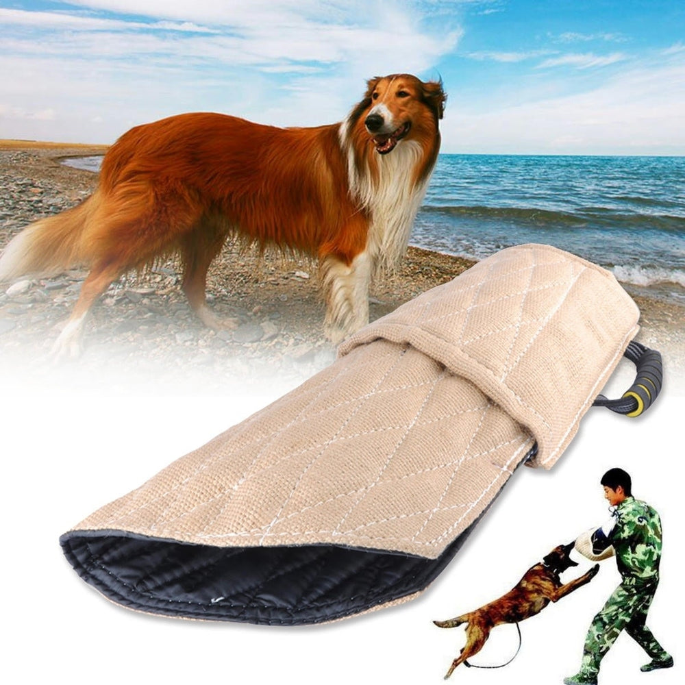 Dog Bite Protection Arm Sleeve for Young Police Dog Work Training Walking Tug Pet Bite Protection Tool Image 2