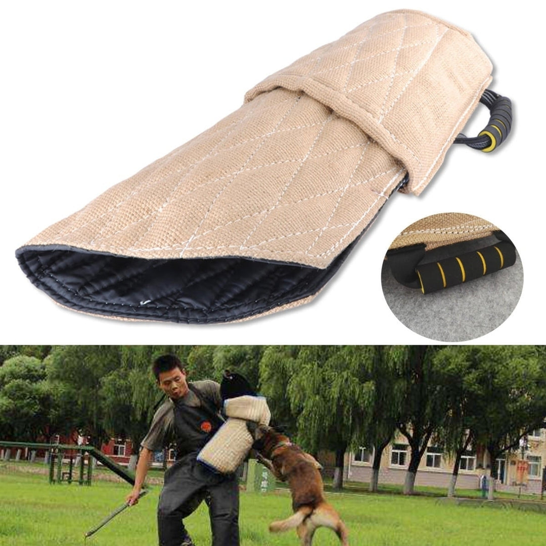 Dog Bite Protection Arm Sleeve for Young Police Dog Work Training Walking Tug Pet Bite Protection Tool Image 3