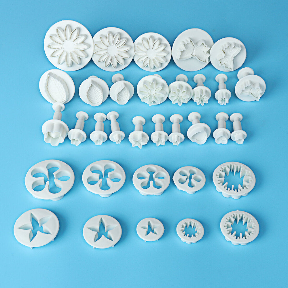 DIY Fondant Cake Cutter Embossing Mold Printing Tool Candy Biscuit Baking Set DTTT Image 2