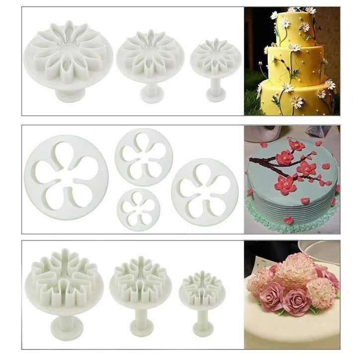 DIY Fondant Cake Cutter Embossing Mold Printing Tool Candy Biscuit Baking Set DTTT Image 9