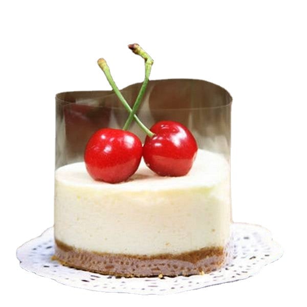 DIY Mousse Cake Transparent Membrane Baking Surrounding Edge Tape Perimeter Image 1