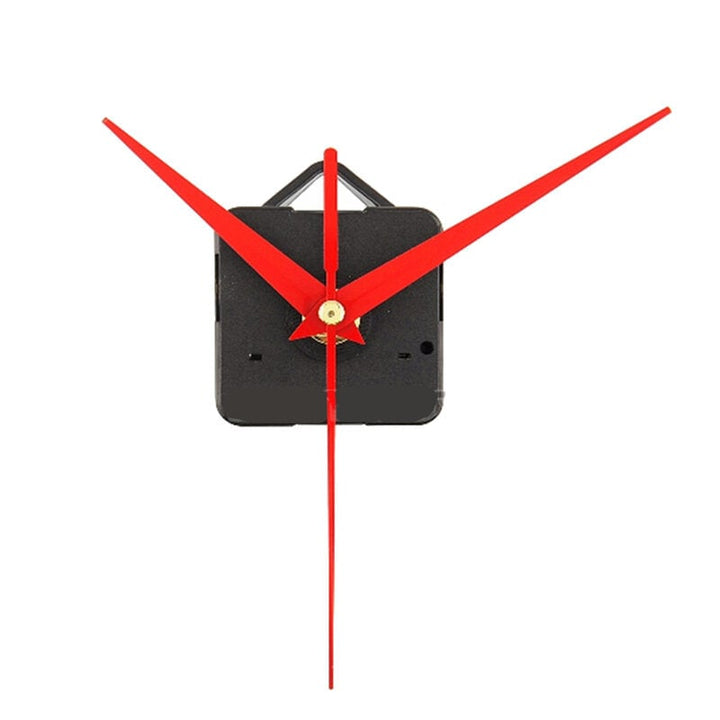 DIY Red Triangle Hands Quartz Wall Clock Movement Mechanism Image 1