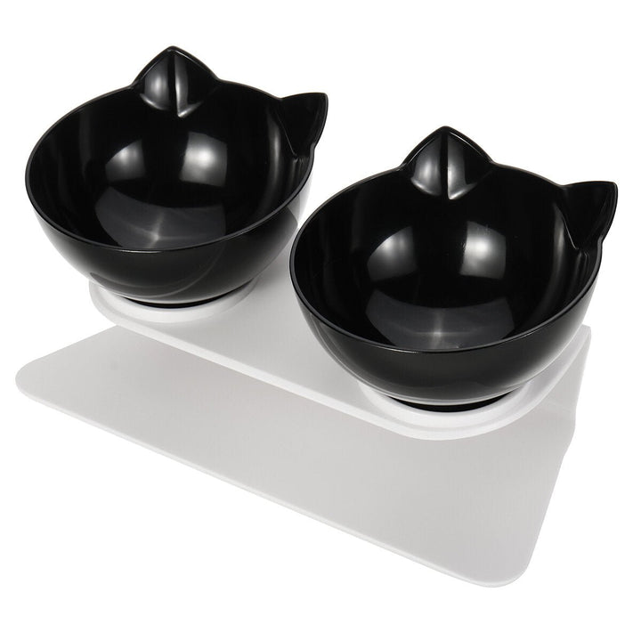 Double Dog Cat Bowls Food Water Station Automatic Pet Supplies Feeder Water Dispenser Image 10