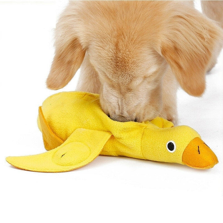 Dog Snuffle Duck Toy Training Pet Image 3