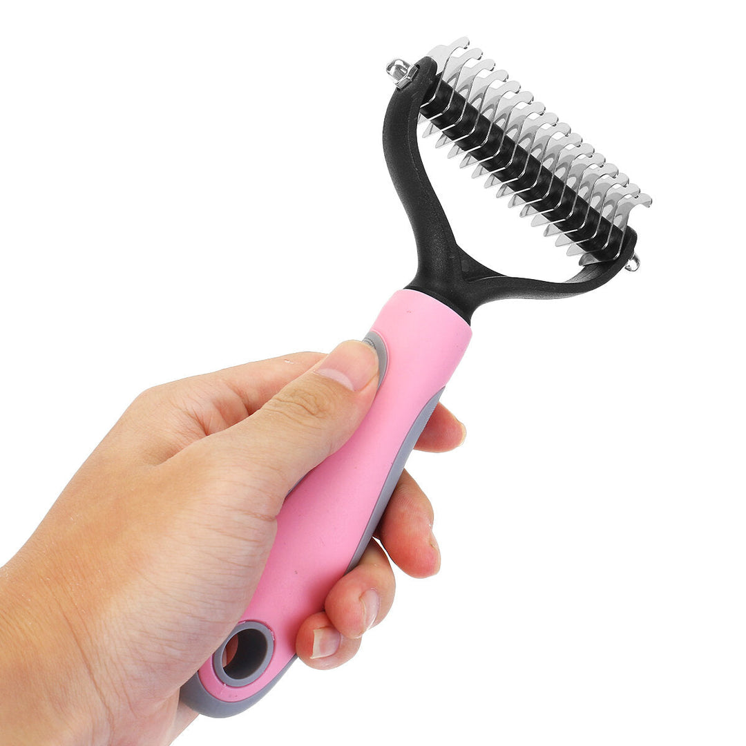 Dog Cleaning Slicker Brush Cat Grooming Brush Removes Undercoat for Dogs Cats Pet Image 7