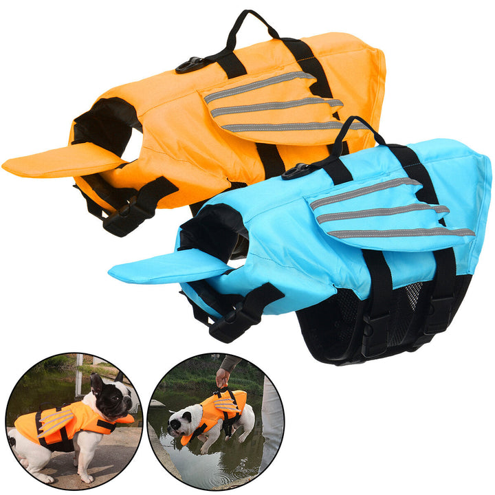 Dog Life Jacket Pet Safety Life Vests Buoyancy Aid Float Reflective Swimming Safety Dog Vest Puppy Supplies Image 1