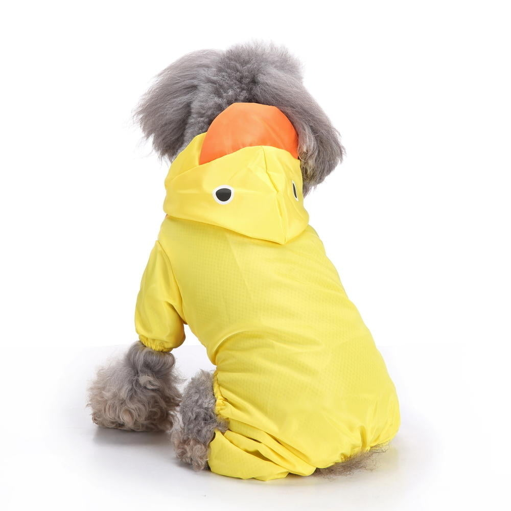 Dog Lovely Duck Aniamls Raincoat Dog Outdoor Jacket Waterproof and Comfurtable Image 2