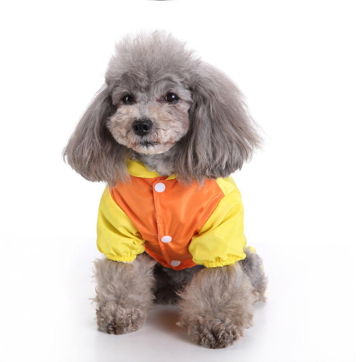 Dog Lovely Duck Aniamls Raincoat Dog Outdoor Jacket Waterproof and Comfurtable Image 4