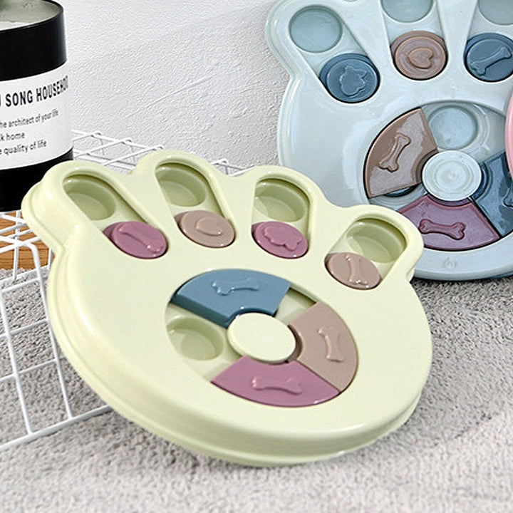 Dog Toys Dog Food Puzzle Toys Bowl Puppy Feeder Pet Products Supplies Accessories Pet Foraging Tray Image 3