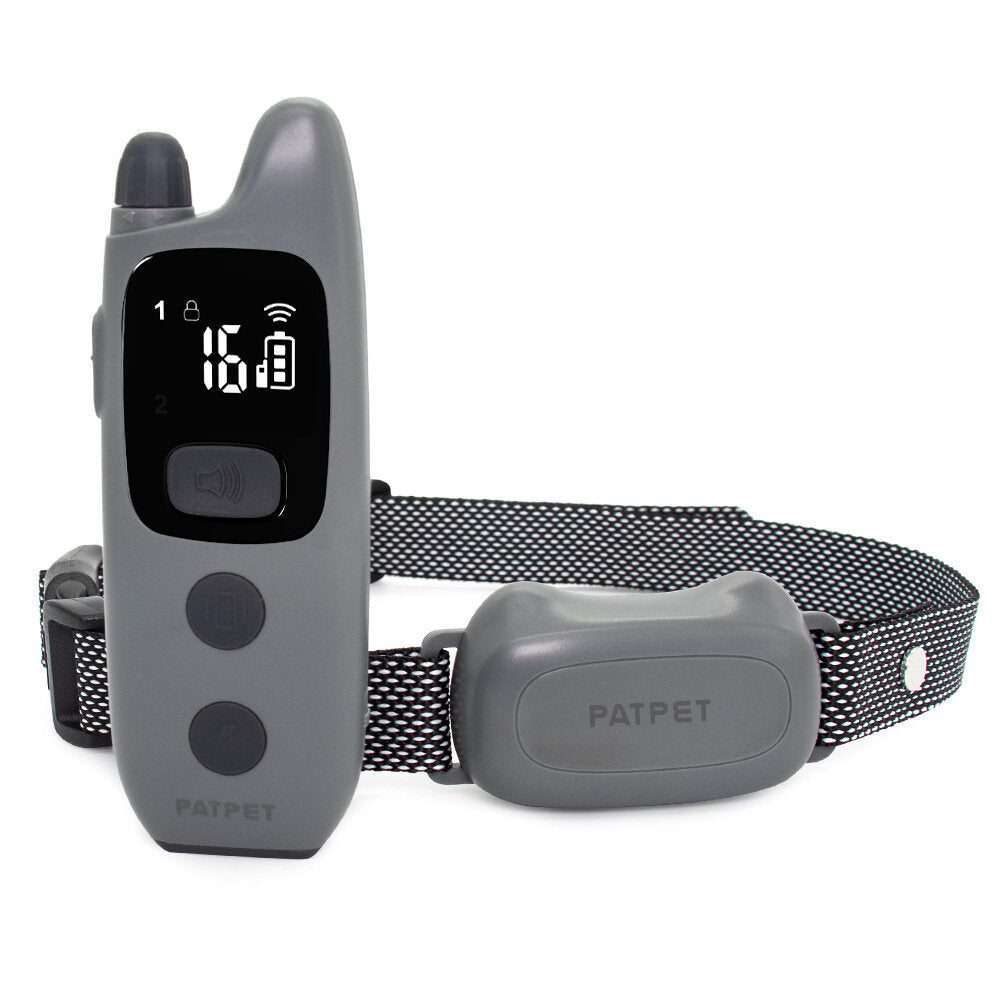 Dog Training Collar 3 Training Modes 16 Levels of Shocking for 1/2 Dogs Trainging Collar Remote Control Waterproof Pet Image 4