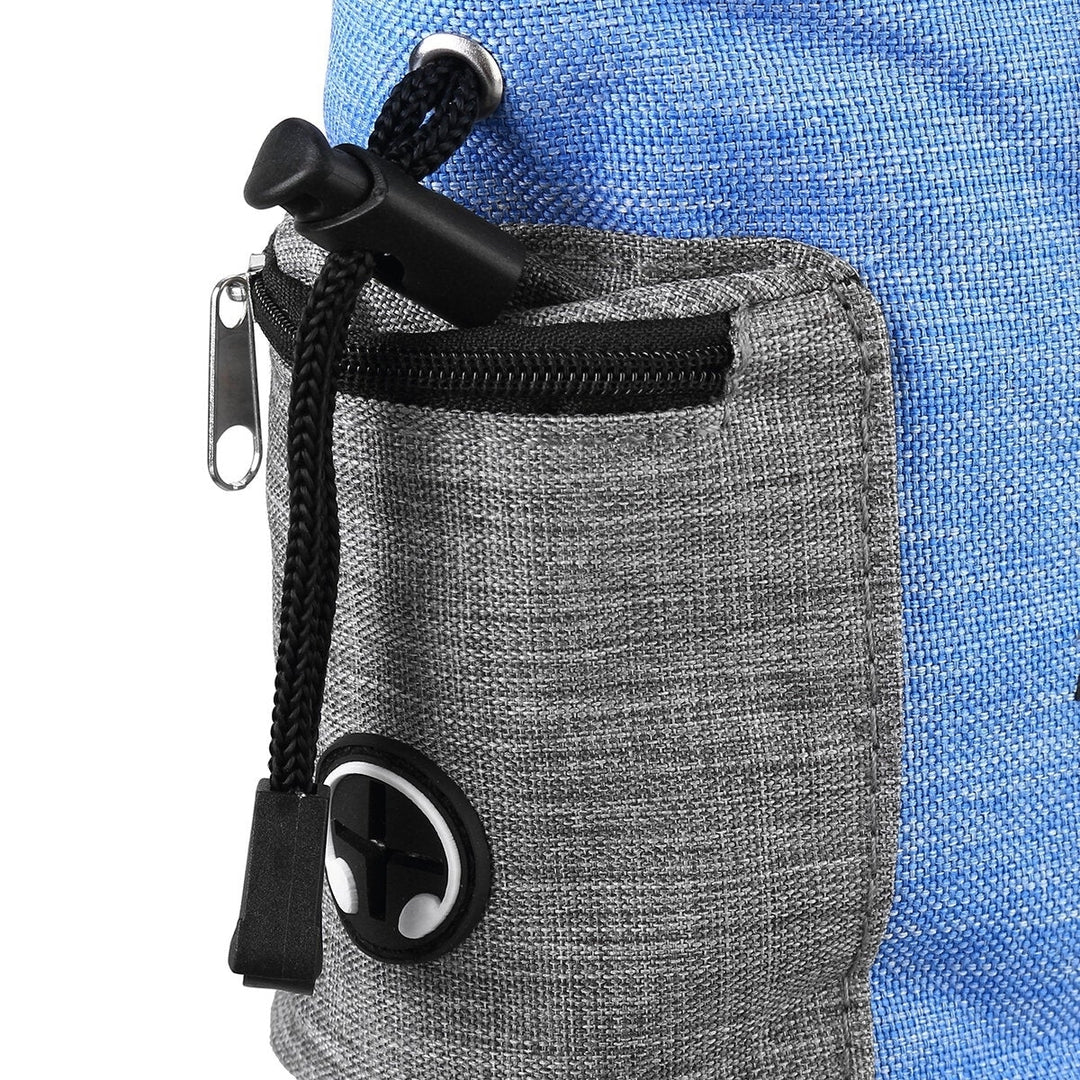 Dog Treat Pouch Dog Obedience Agility Training Treat Bags Detachable Pup Feed Pocket Puppy Snack Reward Waist Bag Image 5