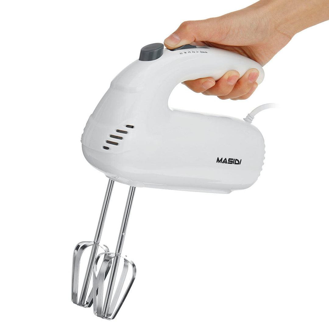 Electric Hand Mixer 300W Handheld 5 Speed Mixing Machine Egg Beater Image 6