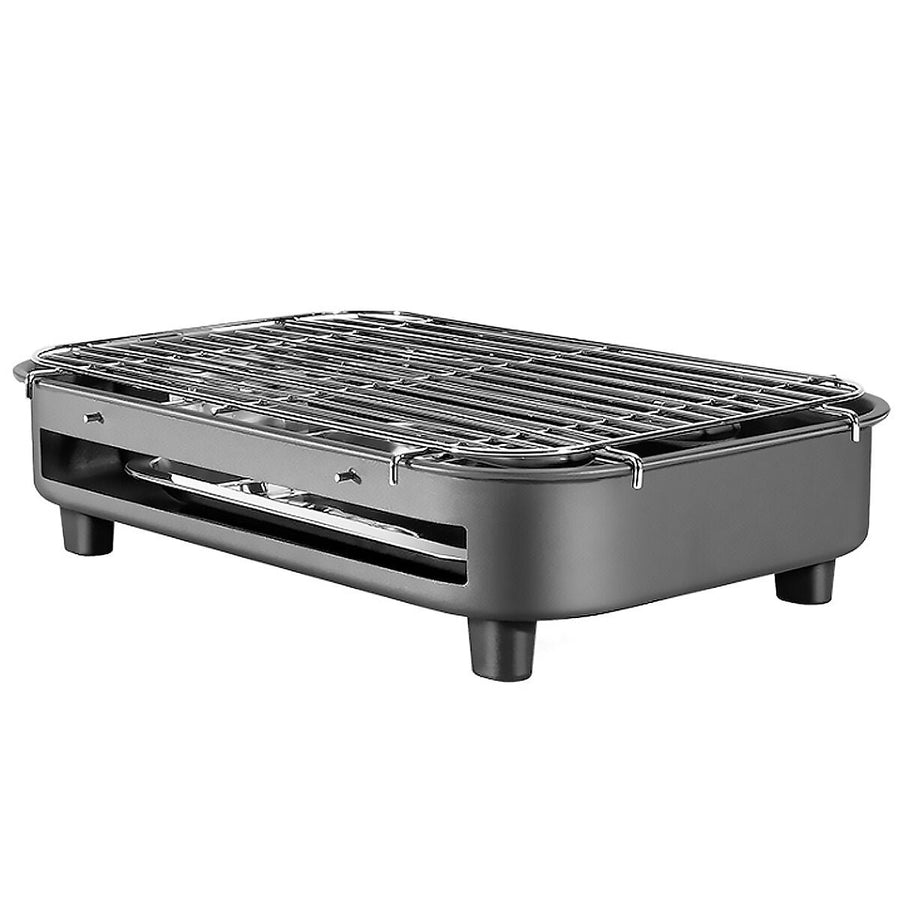 Electric BBQ Grill Table Top Barbecue Garden Camping Cooking 1300W In/Outdoor Image 1