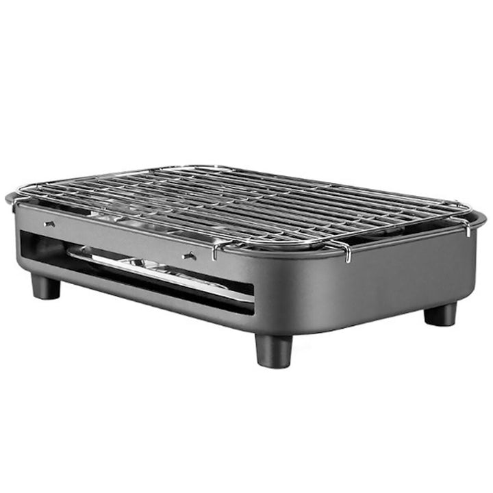 Electric BBQ Grill Table Top Barbecue Garden Camping Cooking 1300W In/Outdoor Image 3