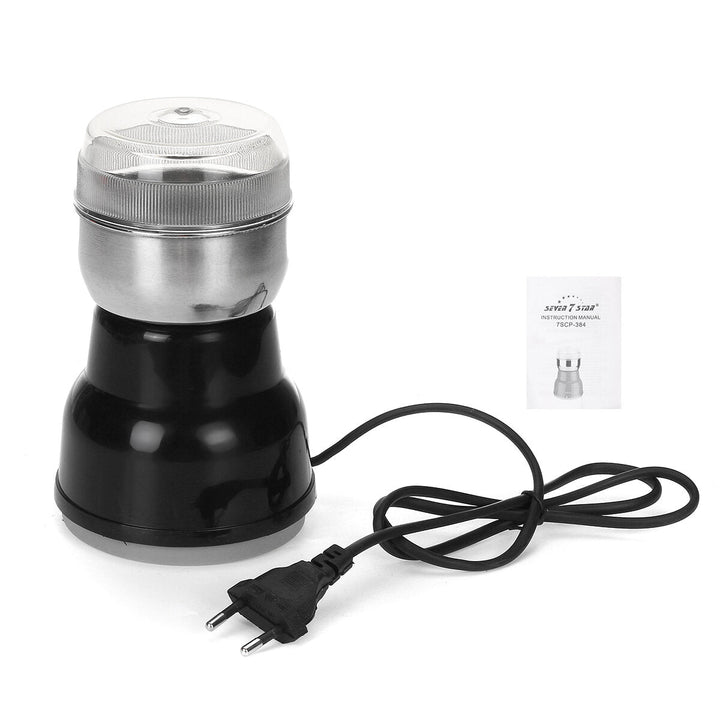 Electric Coffee Grinder 220V 200W Milling Bean Nut Spice Matte Blade Blender Image 5