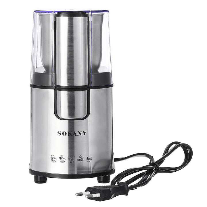 Electric Coffee Grinder Maker Beans Mill Herbs Nuts Spice Grinding Milling 200W Image 6