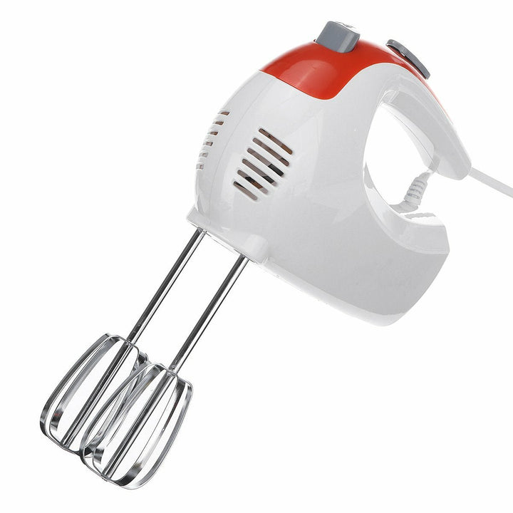 Electric Egg Beater 200W Hand Mixer Stainless Steel Whisk Milk Cooking Baking for Kitchen Image 4