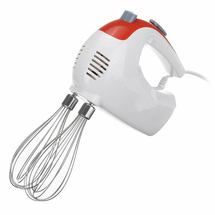 Electric Egg Beater 200W Hand Mixer Stainless Steel Whisk Milk Cooking Baking for Kitchen Image 5