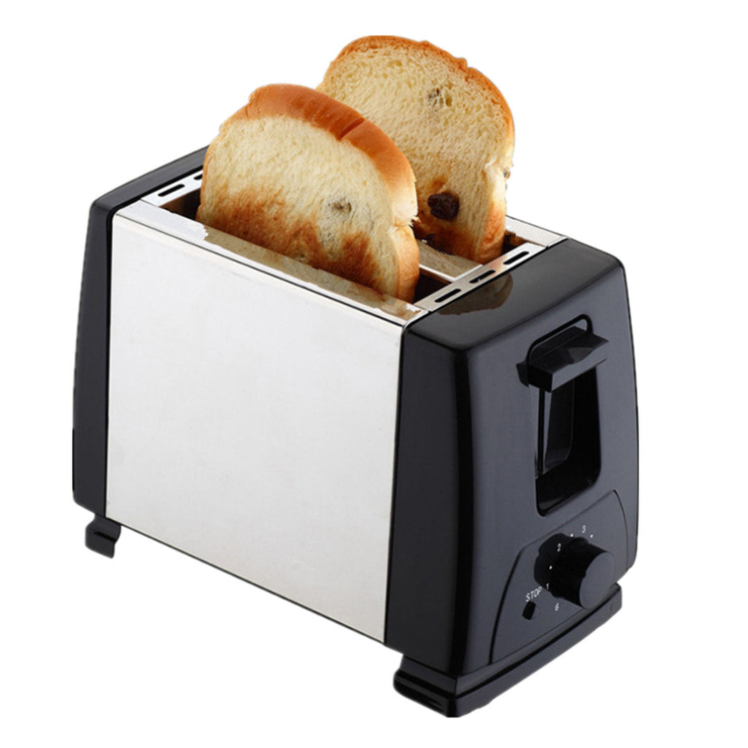 Electric Automatic 2 Slice Bread Toaster Oven Toaster Sandwich Maker Grill Machine Image 1