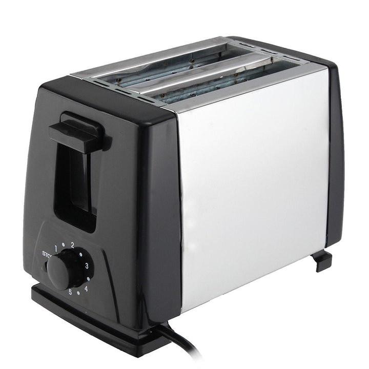 Electric Automatic 2 Slice Bread Toaster Oven Toaster Sandwich Maker Grill Machine Image 4