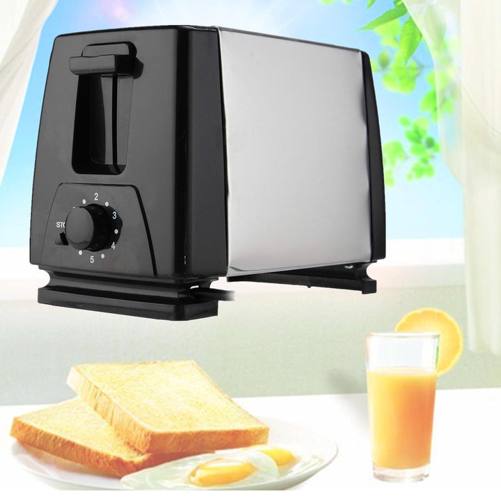 Electric Automatic 2 Slice Bread Toaster Oven Toaster Sandwich Maker Grill Machine Image 7