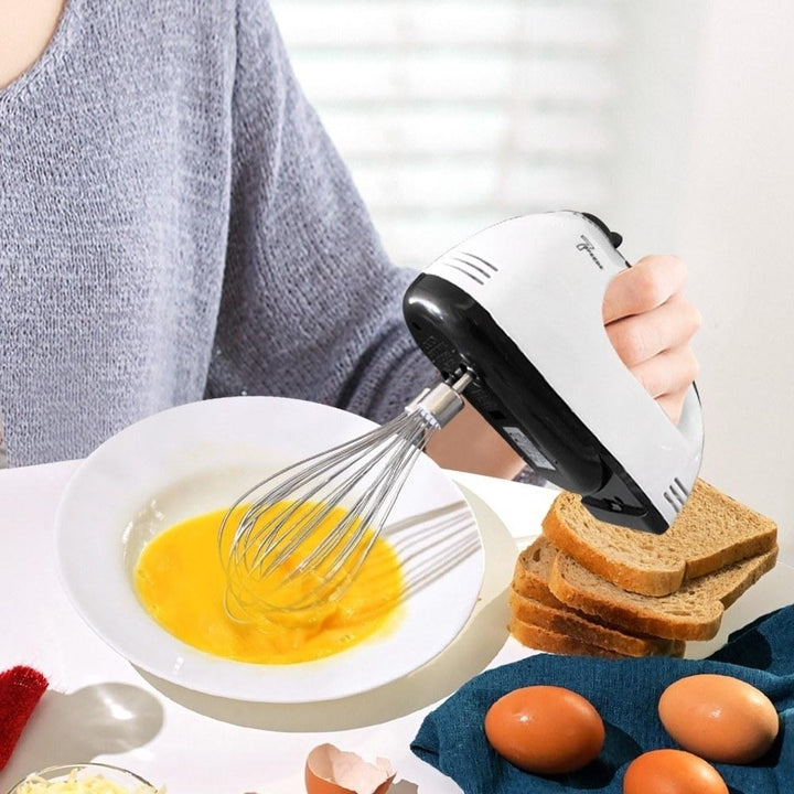 Electric Hand Mixer Suitable for Egg Whisking, Milk Frothing Image 6