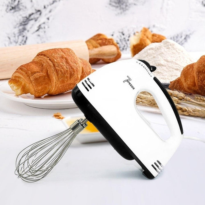 Electric Hand Mixer Suitable for Egg Whisking, Milk Frothing Image 8