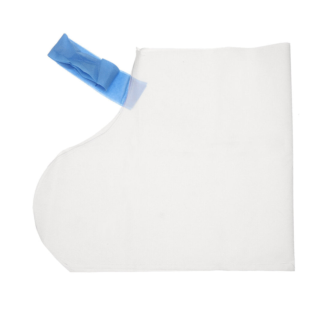 Disposable Shoe Cover Anti Slip Cleaning Overshoes Boot Non-woven Fabric White DTTT Image 2