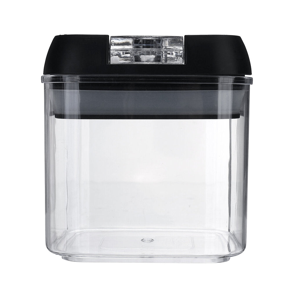 Dry Food Storage Container 5/6/7/14 Pcs Airtight Stackable Cereal Transparent Image 2