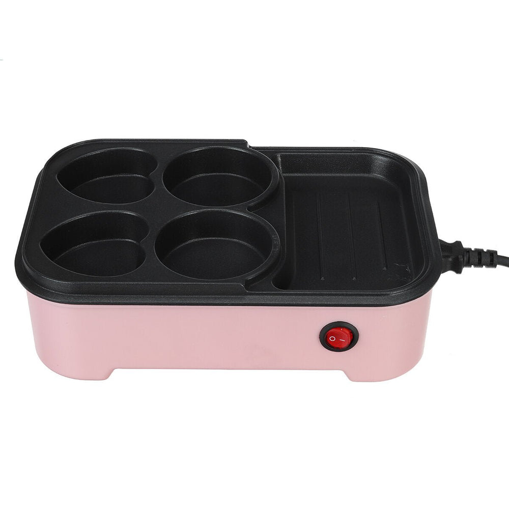 Electric Food Maker Non Stick Baking Pancake Pan Frying Griddle Machine Kit 700W Image 2